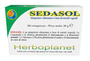 SEDASOL 60 COMPRESSE - Farmastop