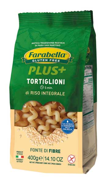 FARABELLA TORTIGLIONI RISO INTEGRALE 400 G - Farmastop