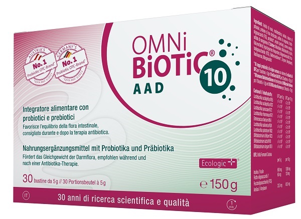 OMNI BIOTIC 10 AAD 30 BUSTINE DA 5 G - Farmastop