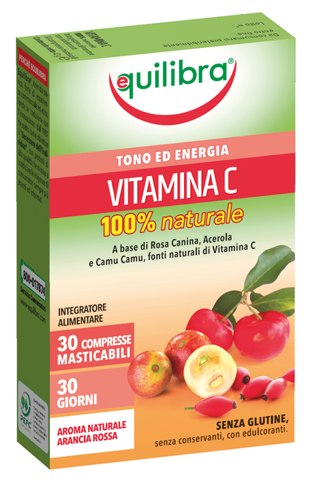 VITAMINA C 100% NATURALE 30 COMPRESSE - Farmastop