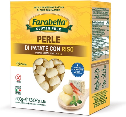 FARABELLA PERLE PATATE RISO 500 G - Farmastop