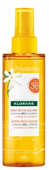 KLORANE OLIO SECCO SOLARE SPF 30 CORPO/CAPELLI 200 ML - Farmastop