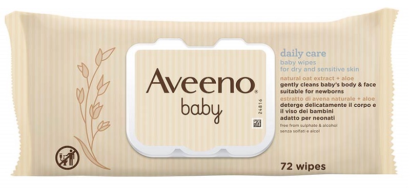 AVEENO BABY SALVIETTINE 72 PEZZI - Farmastop