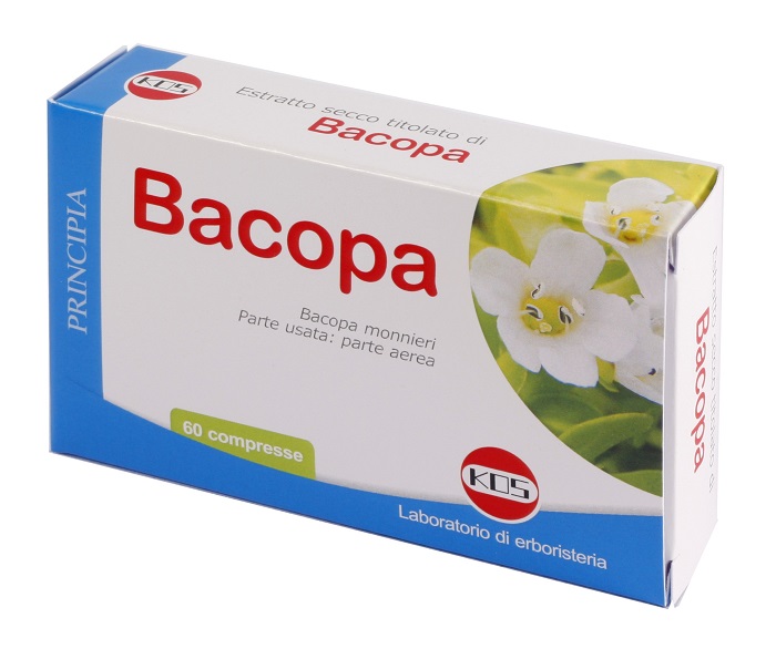 BACOPA MONNIERI ESTRATTO SECCO 60 COMPRESSE - Farmastop