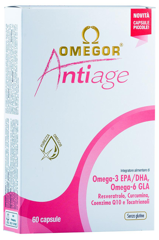 OMEGOR ANTIAGE 60 CAPSULE - Farmastop
