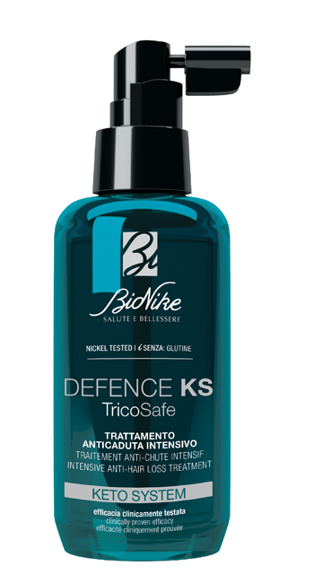 DEFENCE KS TRICOSAFE TRATTAMENTO ANTICADUTA 100 ML - Farmastop
