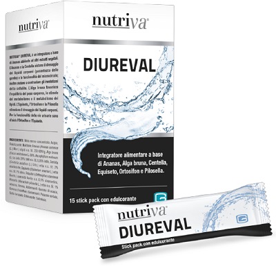 NUTRIVA DIUREVAL 15 STICK PACK DA 10 ML - Farmastop