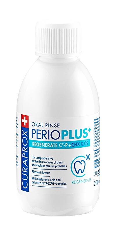 CURAPROX PERIOPLUS+ REGENERATE CHX 0,09% 200 ML - Farmastop