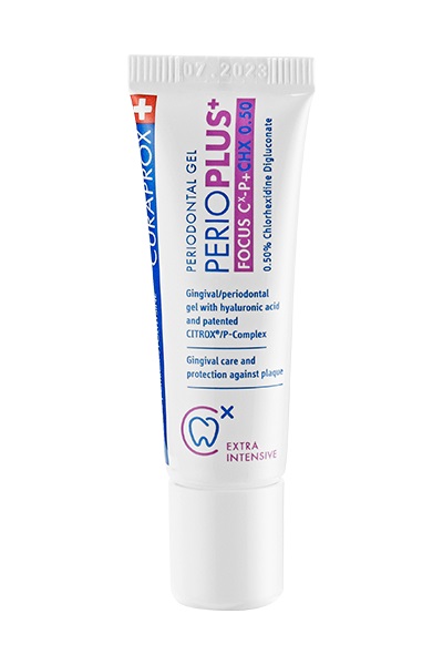 CURAPROX PERIOPLUS+ FOCUS GEL CHX 0,5% 10 ML - Farmastop