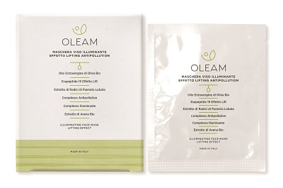 OLEAM MASCHERA VISO ILLUMINANTE EFFETTO LIFTING 6 PEZZI - Farmastop