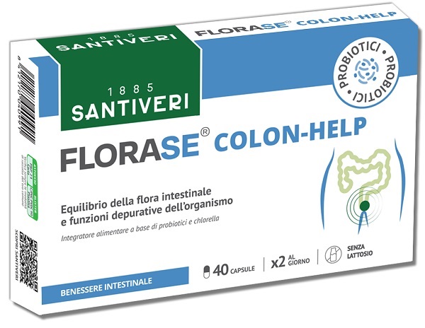 FLORASE COLON HELP 40 CAPSULE - Farmastop