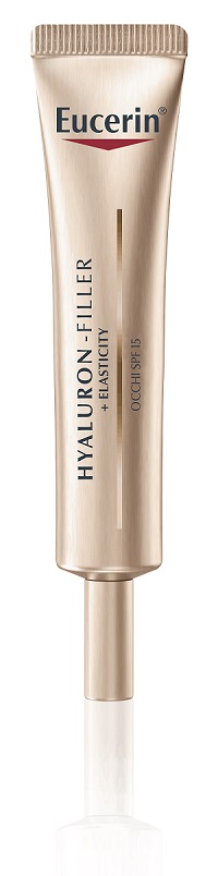 EUCERIN HYALURON-FILLER + ELASTICITY CONTORNO OCCHI SPF 15 15 ML - Farmastop