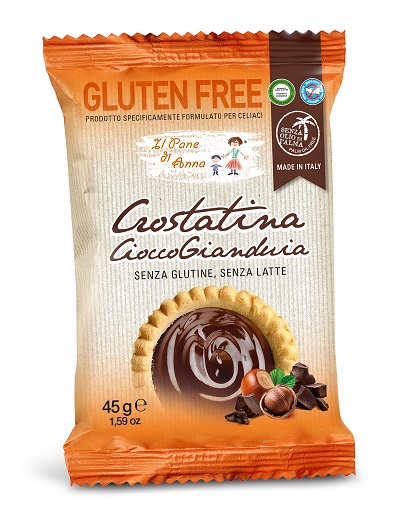 IL PANE DI ANNA CROSTATINA CIOCCOGIANDUIA SENZA LATTE 45 G - Farmastop