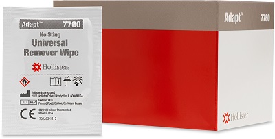 SALVIETTE ADAPT REMOVER PER RIMOZIONE ADESIVI UNIVERSALI 50 PEZZI - Farmastop