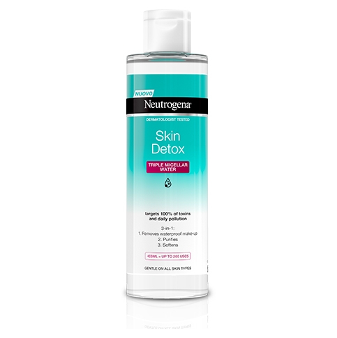 NEUTROGENA DETOX MICELLARE TRIPLA AZIONE 400 ML - Farmastop