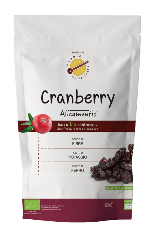 CRANBERRY BIO 220 G ALICAMENTIS - Farmastop