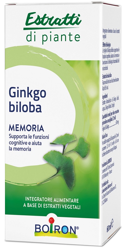 GINKGO BILOBA ESTRATTO IDROALCOLICO 60 ML - Farmastop