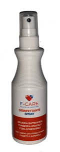 DISINFETTANTE SPRAY F-CARE PER MANI 100 ML - Farmastop
