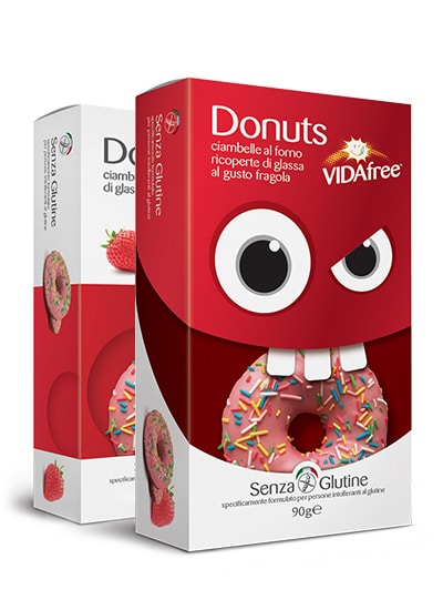 DONUTS FRAGOLA 90 G - Farmastop