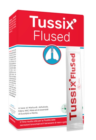 TUSSIX FLUSED 14 STICK PACK 10 ML - Farmastop