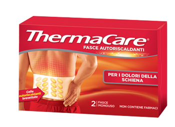 FASCIA AUTORISCALDANTE A CALORE TERAPEUTICO THERMACARE SCHIENA 2 PEZZI PROMO - Farmastop