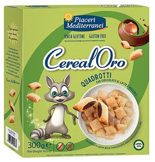 PIACERI MEDITERRANEI CEREALORO QUADROTTI 300 G - Farmastop