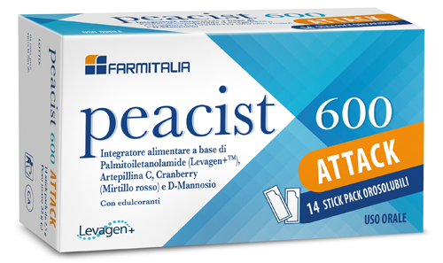 PEACIST 600 ATTACK 14 STICK PACK OROSOLUBILI - Farmastop