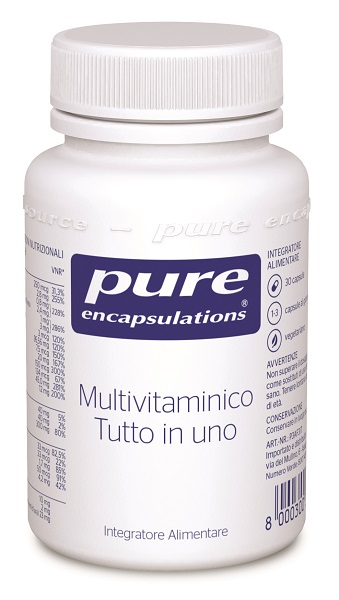 PURE ENCAPSULATIONS MULTIVITAMINICO TUTTO IN UNO 30 CAPSULE - Farmastop