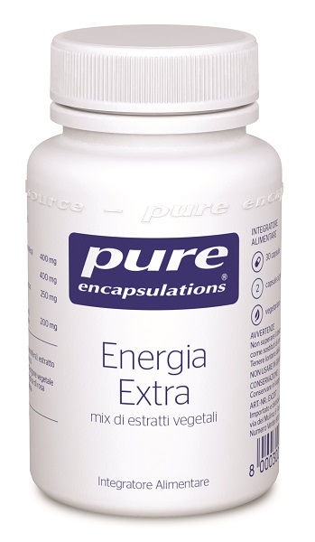 PURE ENCAPSULATIONS ENERGY EXTRA 30 CAPSULE - Farmastop