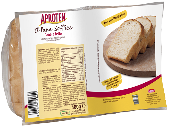 APROTEN PAN BIANCO FETTE 2 X 200 G - Farmastop