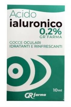 GR FARMA GOCCE OCULARI IDRATANTI E RINFRESCANTI ACIDO IALURONICO - Farmastop