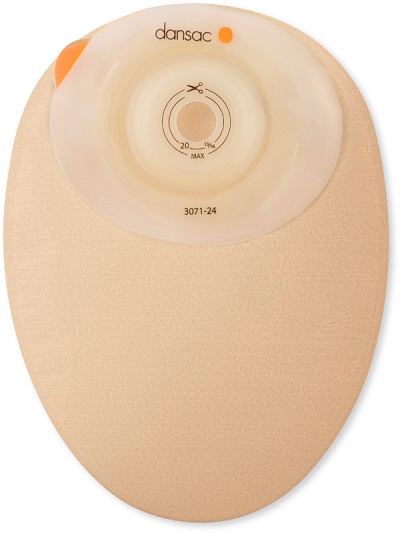 DANSAC NOVALIFE TRE 1 SACCA CHIUSA SOFTCONVEX MAXI PER COLOSTOMIA CON FINESTRA RITAGLIABILE 15-54MM 570 ML 10 PEZZI - Farmastop