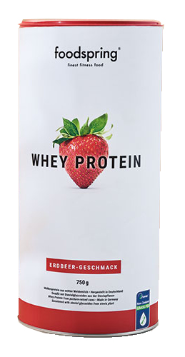 WHEY PROTEIN FRAGOLA 750 G - Farmastop