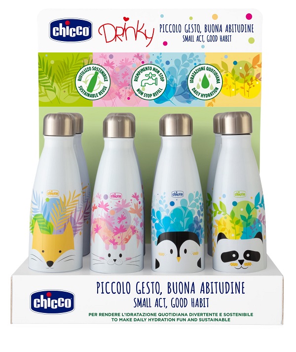 CHICCO BORRACCIA INOX 350 ML - Farmastop