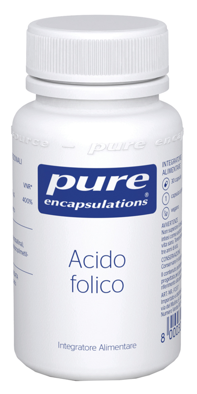 PURE ENCAPSULATIONS ACIDO FOLICO 30 CAPSULE - Farmastop