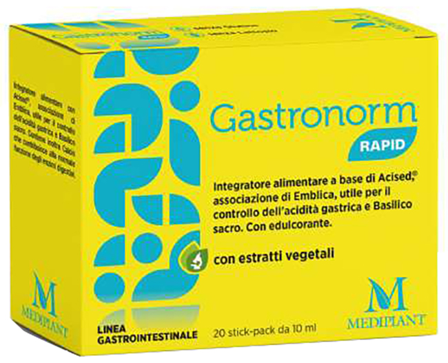 GASTRONORM RAPID 20 STICKPACK 10 ML - Farmastop