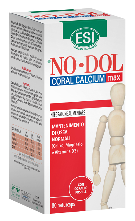 ESI NO DOL CORAL CALCIUM MAX 80 CAPSULE - Farmastop