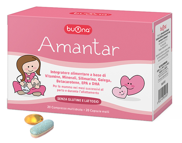 AMANTAR 20 COMPRESSE + 20 CAPSULE - Farmastop