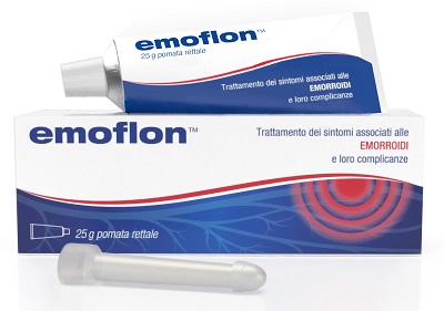 EMOFLON POMATA RETTALE TUBETTO 25 G CON APPLICATORE - Farmastop
