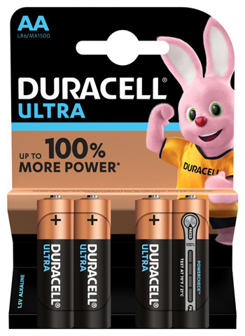 DURACELL ULTRA AA B4 MN1500 RFT 20 PEZZI - Farmastop