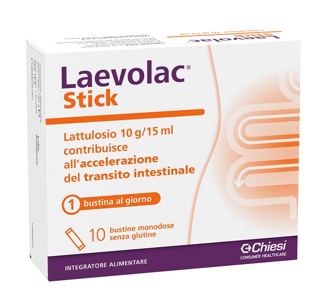 LAEVOLAC STICK 10 BUSTINE - Farmastop