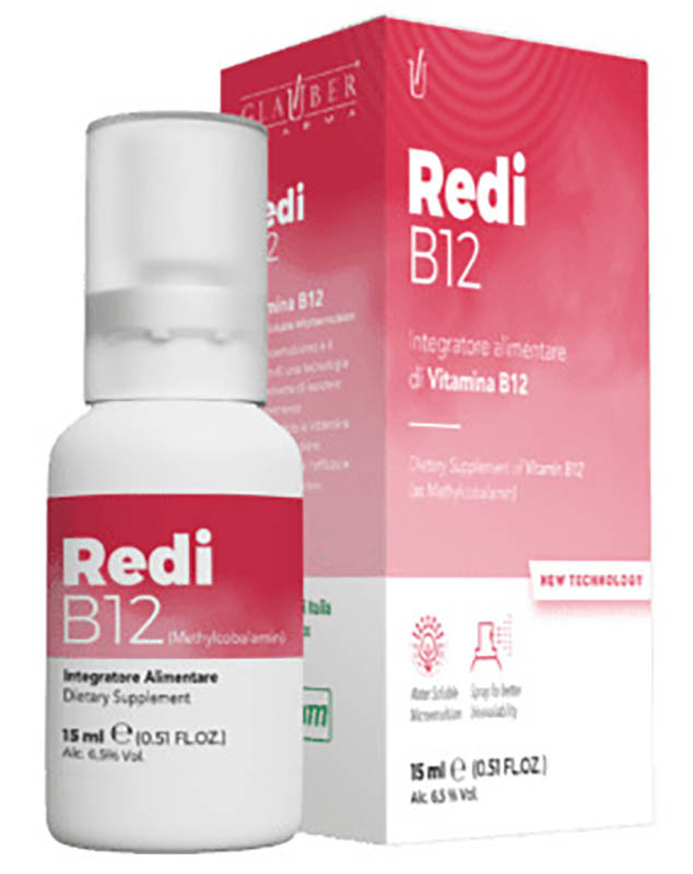 GLAUBER-PHARMA REDI-B12 SPRAY 15 ML - Farmastop