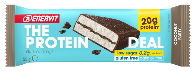 ENERVIT PROTEIN DEAL COCONUT 55 G - Farmastop