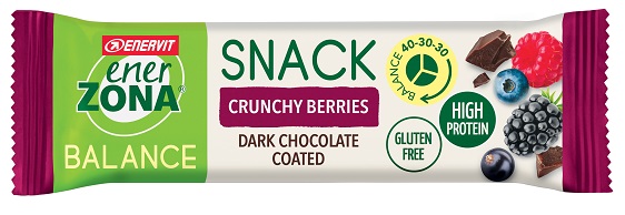 ENERZONA SNACK CRUNCHY BERRIES 33 G - Farmastop