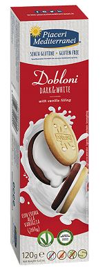 PIACERI MEDIT DOBLONI DARK & WHITE 120 G - Farmastop