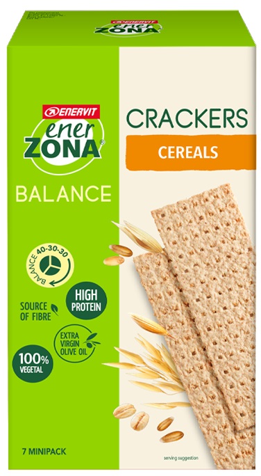 ENERZONA CRACKERS CEREALS 25 G - Farmastop