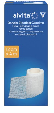 BENDA ELASTICA COESIVA ALVITA 12X4 - Farmastop