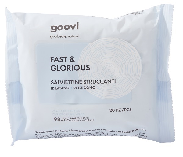 GOOVI SALVIETTINE STRUCCANTI 20 PEZZI - Farmastop