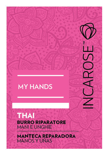 INCAROSE MY HANDS THAI BURRO RIPARATORE MANI E UNGHIE 40 ML - Farmastop