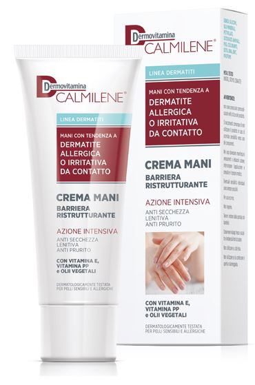 DERMOVITAMINA CALMILENE CREMA MANI DERMATITE ALLERGICA DA CONTATTO 75 ML - Farmastop